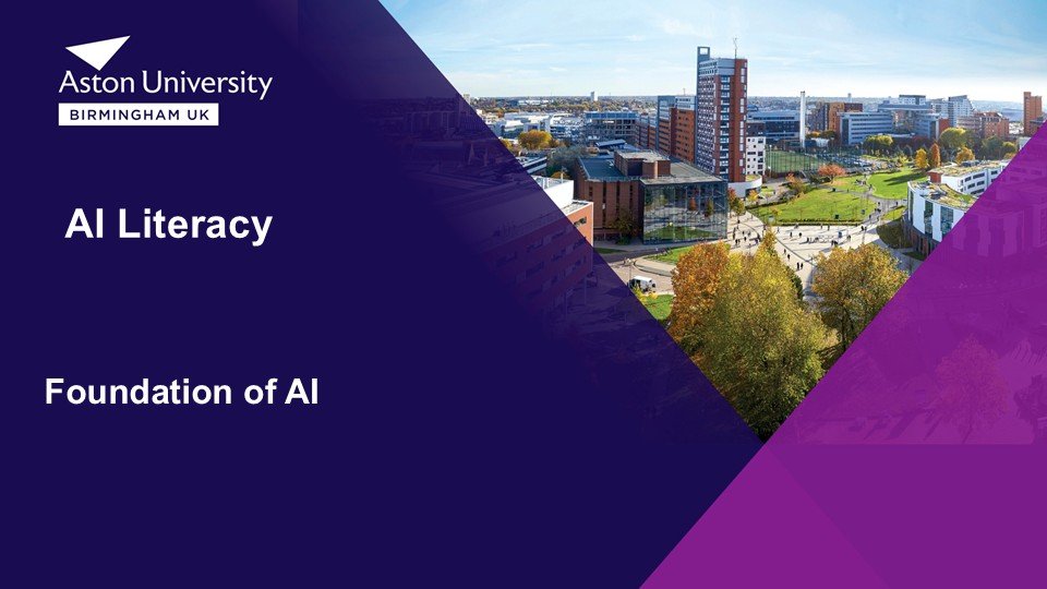Foundation of AI course artwork